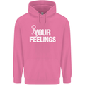 F#ck Your Feelings Funny Offensive Rude Mens 80% Cotton Hoodie Azelea