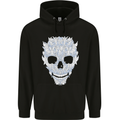 Fairy Skull Childrens Kids Hoodie Black
