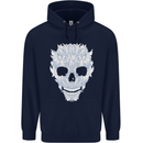 Fairy Skull Childrens Kids Hoodie Navy Blue