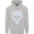 Fairy Skull Childrens Kids Hoodie Sports Grey