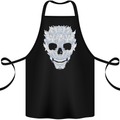 Fairy Skull Cotton Apron 100% Organic Black
