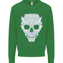 Fairy Skull Kids Sweatshirt Jumper Irish Green