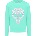 Fairy Skull Kids Sweatshirt Jumper Peppermint