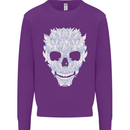 Fairy Skull Kids Sweatshirt Jumper Purple