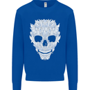 Fairy Skull Kids Sweatshirt Jumper Royal Blue