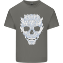 Fairy Skull Kids T-Shirt Childrens Charcoal
