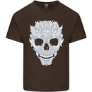 Fairy Skull Mens Cotton T-Shirt Tee Top Dark Chocolate