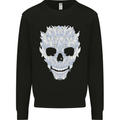 Fairy Skull Mens Sweatshirt Jumper Black