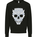 Fairy Skull Mens Sweatshirt Jumper Black