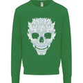 Fairy Skull Mens Sweatshirt Jumper Irish Green