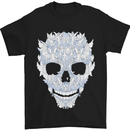 Fairy Skull Mens T-Shirt 100% Cotton Black