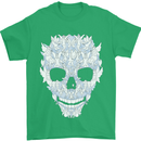 Fairy Skull Mens T-Shirt 100% Cotton Irish Green