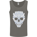 Fairy Skull Mens Vest Tank Top Charcoal