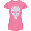Fairy Skull Womens Petite Cut T-Shirt Azalea
