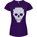 Fairy Skull Womens Petite Cut T-Shirt Purple