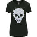 Fairy Skull Womens Wider Cut T-Shirt Black