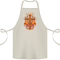 Faith Demonic Skulls Gothic Heavy Metal Cotton Apron 100% Organic Natural