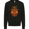 Faith Demonic Skulls Gothic Heavy Metal Kids Sweatshirt Jumper Black