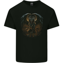 Fantasy Chimera Greek Mythology Gothic Kids T-Shirt Childrens Black