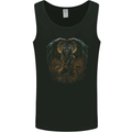 Fantasy Chimera Greek Mythology Gothic Mens Vest Tank Top Black
