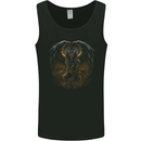 Fantasy Chimera Greek Mythology Gothic Mens Vest Tank Top Black