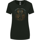 Fantasy Chimera Greek Mythology Gothic Womens Wider Cut T-Shirt Black
