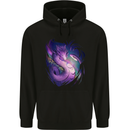 Fantasy Dragon Childrens Kids Hoodie Black