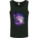 Fantasy Dragon Mens Vest Tank Top Black