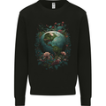 Fantasy Earth Climate Change Environment Kids Sweatshirt Jumper Black