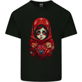 Fantasy Matryoshka Doll Russian Girl Kids T-Shirt Childrens Black