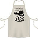 Fantasy Writer Author Novelist Dragons Cotton Apron 100% Organic Natural