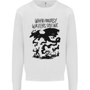 Fantasy Writer Author Novelist Dragons Kids Sweatshirt Jumper White