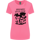 Fantasy Writer Author Novelist Dragons Womens Wider Cut T-Shirt Azalea
