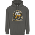 Farm Girls Can Do It All Funny Farmer Childrens Kids Hoodie Storm Grey