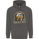 Farm Girls Can Do It All Funny Farmer Childrens Kids Hoodie Storm Grey