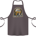 Farm Girls Can Do It All Funny Farmer Cotton Apron 100% Organic Dark Grey