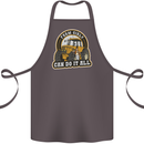 Farm Girls Can Do It All Funny Farmer Cotton Apron 100% Organic Dark Grey