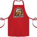 Farm Girls Can Do It All Funny Farmer Cotton Apron 100% Organic Red