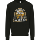 Farm Girls Can Do It All Funny Farmer Kids Sweatshirt Jumper Black