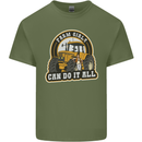 Farm Girls Can Do It All Funny Farmer Mens Cotton T-Shirt Tee Top Military Green