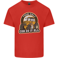 Farm Girls Can Do It All Funny Farmer Mens Cotton T-Shirt Tee Top Red