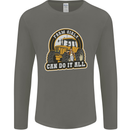 Farm Girls Can Do It All Funny Farmer Mens Long Sleeve T-Shirt Charcoal