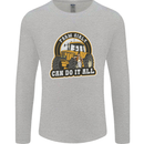 Farm Girls Can Do It All Funny Farmer Mens Long Sleeve T-Shirt Sports Grey