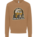 Farm Girls Can Do It All Funny Farmer Mens Sweatshirt Jumper Caramel Latte