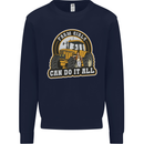 Farm Girls Can Do It All Funny Farmer Mens Sweatshirt Jumper Navy Blue