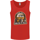 Farm Girls Can Do It All Funny Farmer Mens Vest Tank Top Red