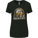 Farm Girls Can Do It All Funny Farmer Womens Wider Cut T-Shirt Black
