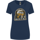Farm Girls Can Do It All Funny Farmer Womens Wider Cut T-Shirt Navy Blue