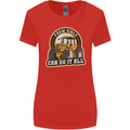 Farm Girls Can Do It All Funny Farmer Womens Wider Cut T-Shirt Red