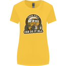 Farm Girls Can Do It All Funny Farmer Womens Wider Cut T-Shirt Yellow